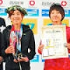 女子で坂本が優勝＝大阪マラソン