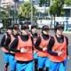 九州初「走る女性警官」 鹿児島マラソン